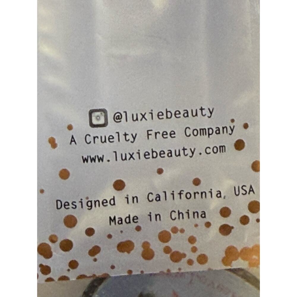 Luxie Premium Handcrafted Brushes - 4 Pieces - Glitter & Gold Collection - NEW - Picture 4 of 5